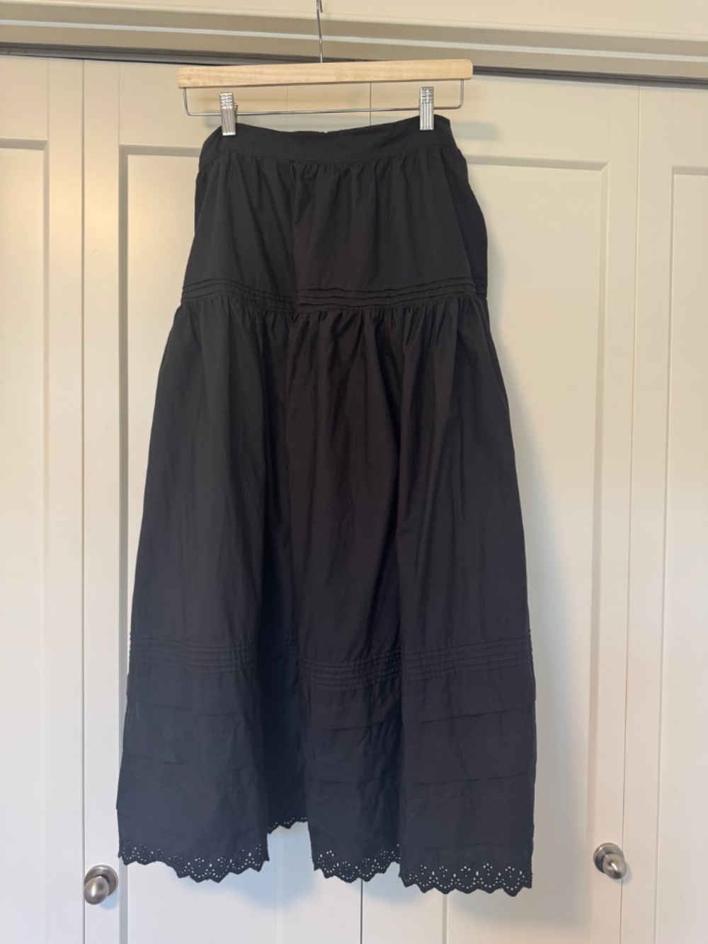 Doen Sebastiane Skirt Size M Black - Picture 2 of 7